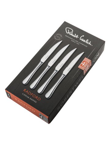 RADFORD (BR) 4P STEAK KNIFE SET Robert Welch